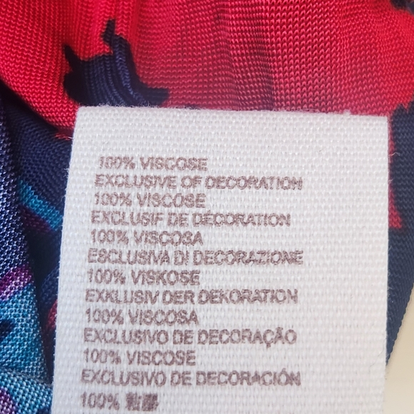 FREE PEOPLE Women's Love Letter Tunic Dress Medium Oversized Ruffle Boho - Picture 14 of 15